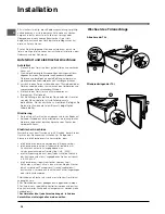 Preview for 26 page of Indesit TFA 1 Operating Instructions Manual