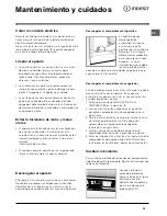 Preview for 45 page of Indesit TFA 1 Operating Instructions Manual