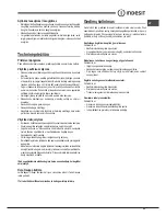 Preview for 23 page of Indesit THA 642 IX/I Operating Instructions Manual