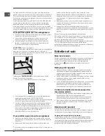 Preview for 24 page of Indesit TIAA 10 Series Operating Instructions Manual