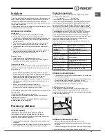 Preview for 39 page of Indesit TIAA 10 Series Operating Instructions Manual