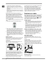 Preview for 40 page of Indesit TIAA 10 Series Operating Instructions Manual