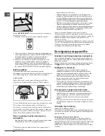 Preview for 58 page of Indesit TIAA 10 Series Operating Instructions Manual