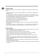 Preview for 9 page of Indesit TLAA 10 Operating Instructions Manual