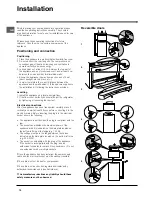 Preview for 12 page of Indesit TN 5 FNF GF Operating Instructions Manual