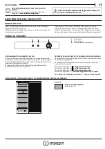 Preview for 7 page of Indesit UI6 1 W.1 Quick Manual