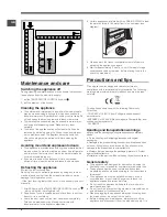 Preview for 6 page of Indesit UIAA 1x.1 Series Operating Instruction