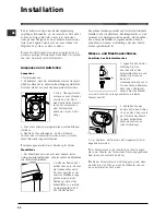 Preview for 26 page of Indesit WIDL 146 - ANNEXE 943 Instructions For Use Manual