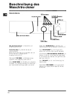 Preview for 28 page of Indesit WIDL 146 - ANNEXE 943 Instructions For Use Manual