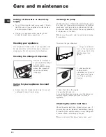 Preview for 12 page of Indesit WIDXL 146 Instructions For Use Manual