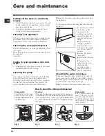 Preview for 22 page of Indesit WITL 126 Instructions For Use Manual