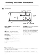 Preview for 4 page of Indesit WITP 1021 Instructions For Use Manual