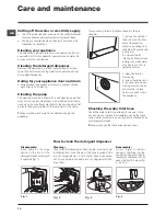 Preview for 10 page of Indesit WITP 1021 Instructions For Use Manual