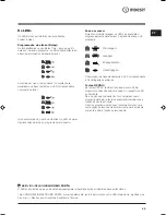 Preview for 29 page of Indesit WIXXL 106 Instruction Booklet