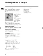 Preview for 32 page of Indesit WIXXL 106 Instruction Booklet