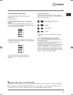 Preview for 41 page of Indesit WIXXL 106 Instruction Booklet