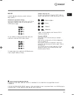 Preview for 53 page of Indesit WIXXL 106 Instruction Booklet