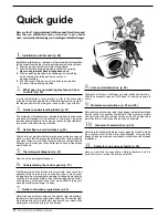 Preview for 20 page of Indesit WME 6 X Instructions For Installation And Use Manual