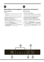 Preview for 8 page of Indesit XD95 Series Operating Instructions Manual