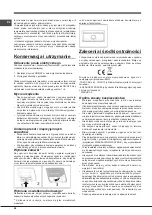 Preview for 46 page of Indesit XD95 Series Operating Instructions Manual