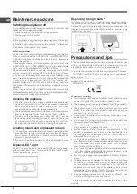 Preview for 22 page of Indesit XI9 Series Operating Instructions Manual