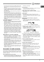 Preview for 47 page of Indesit XI9 Series Operating Instructions Manual