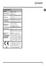 Preview for 5 page of Indesit XWDE 751480 Instructions For Use Manual