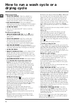 Preview for 10 page of Indesit XWDE 751480 Instructions For Use Manual