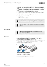 Preview for 61 page of Index B500 Operating Instructions And Maintenance Instructions