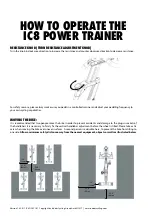 Preview for 22 page of Indoor Cycling LifeFitness IC-LFIC8C1-01 Manual