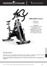 Preview for 1 page of Indoor Cycling TOMAHAWK IC-TKSB-01 Manual