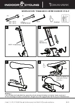 Preview for 6 page of Indoor Cycling TOMAHAWK IC-TKSB-01 Manual