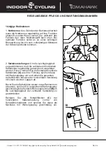 Preview for 14 page of Indoor Cycling TOMAHAWK IC-TKSB-01 Manual