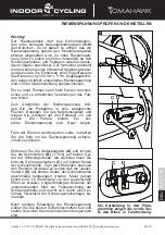 Preview for 17 page of Indoor Cycling TOMAHAWK IC-TKSB-01 Manual