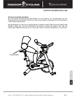 Preview for 21 page of IndoorCycling Group Tomahawk 2010 SB TLS User Manual