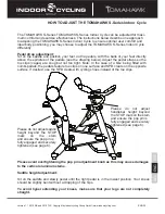 Preview for 58 page of IndoorCycling Group Tomahawk 2010 SB TLS User Manual