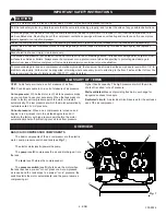 Preview for 4 page of Industrial Air ILA5148080 Operator'S Manual