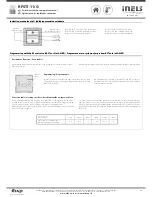 Preview for 2 page of iNels RFSTI-11 Installation Manual