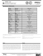 Preview for 3 page of iNels RFSTI-11 Installation Manual