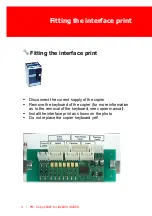 Preview for 12 page of Inepro PM - Copy 1600T for iR1600 Installation Manual