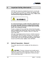 Preview for 14 page of Inficon PGE500 Operating Manual