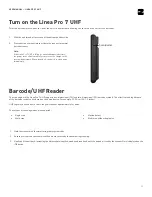 Preview for 11 page of Infinite Peripherals Linea Pro 7 UHF User Manual