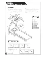 Preview for 6 page of INFINITI FITNESS MA200 Manual