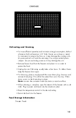 Preview for 11 page of Infiniton CH-420 Instruction Manual