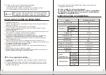 Preview for 17 page of Infiniton FG-220W Instruction Manual