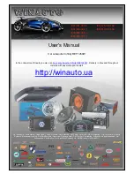 Infinity Reference 1060w User Manual preview