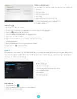 Preview for 9 page of Infinity tablet User Manual