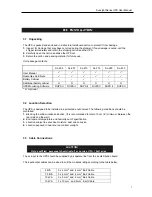 Preview for 8 page of info-rise SunLight -210 User Manual