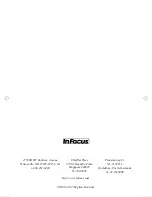 Preview for 26 page of InFocus LP610 Installation Manual