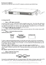 Preview for 19 page of INFOSEC UPS SYSTEM 66089N1 User Manual